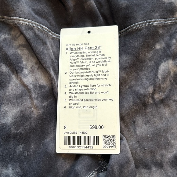 LULULEMON ALIGN HR PANT 28” - Picture 5 of 5